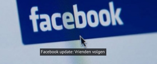 facebook updates instellen