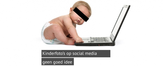 kinderfoto's op sociale media