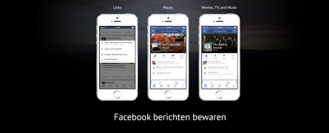 facebook updates bewaren