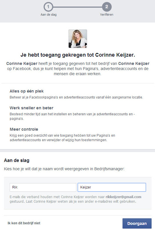 Facebook Businessmanager