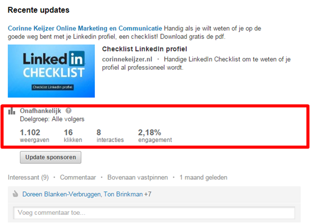 Voordelen LinkedIn bedrijfsprofiel