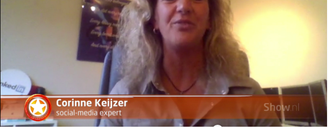 Social media expert corinne keijzer shownieuws