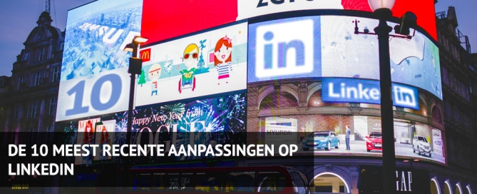 wijzigingen LinkedIn